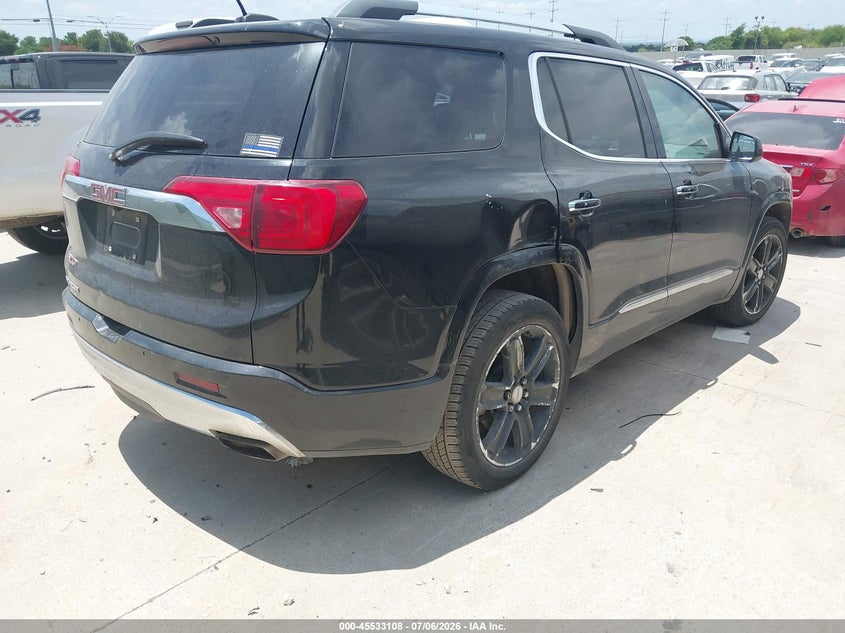 Vin: 1gkknpls1hz120689, lot: 46031352, gmc acadia denali 20174
