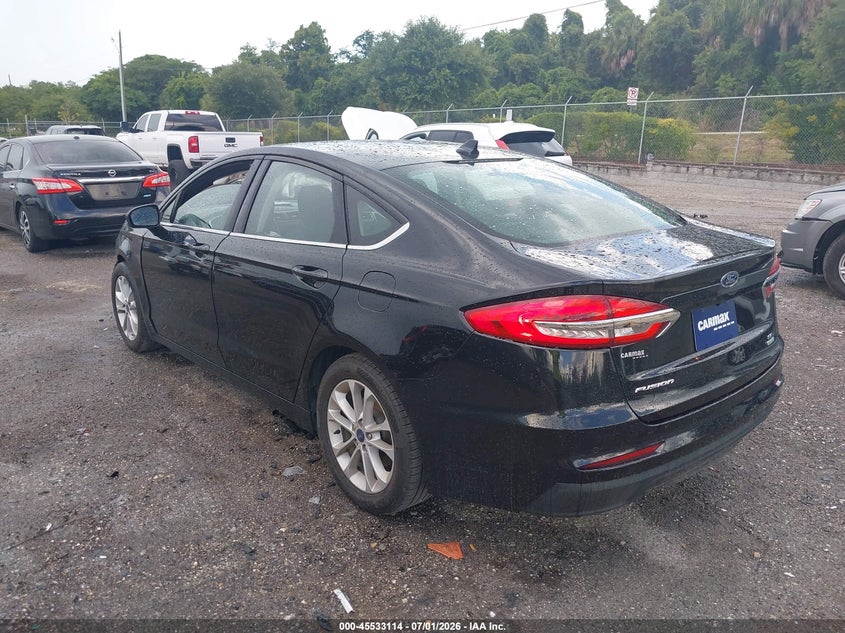 2020 FORD FUSION auction photo 3