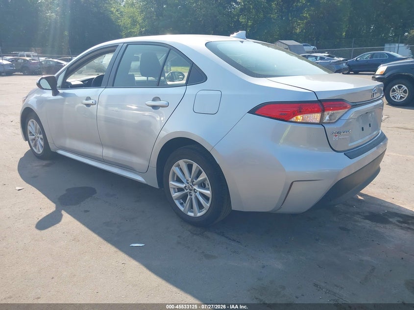 2025 TOYOTA COROLLA SEDAN 1.8L I-4 DOHC, VVT, 96HP