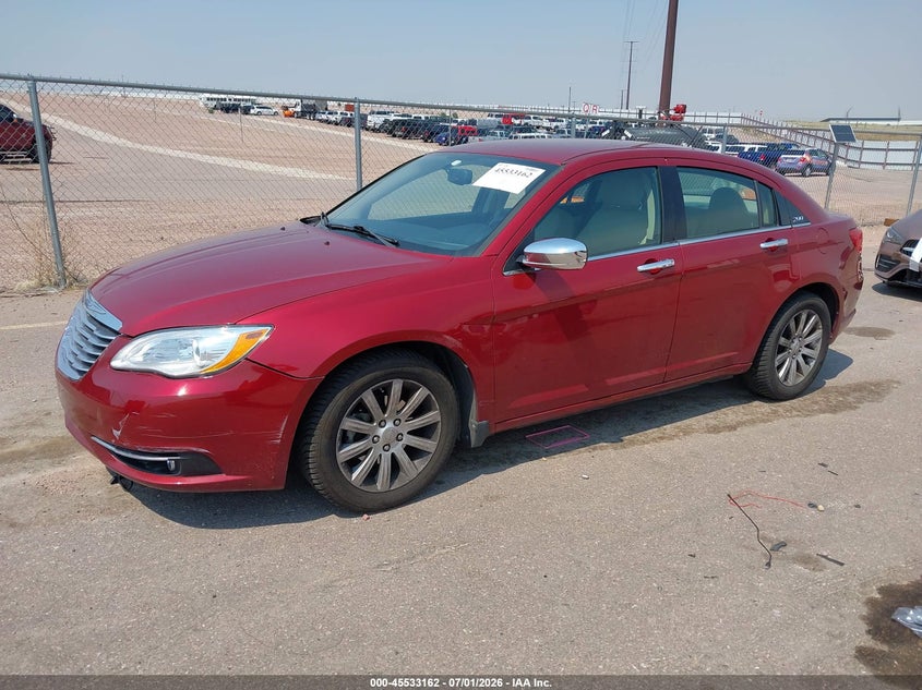 2013 Chrysler 200 Limited 1C3CCBCG2DN629880 photo 1