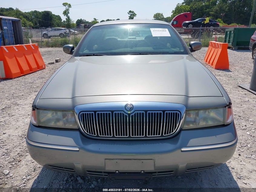 2001 Mercury Grand Marquis Ls VIN: 2MEFM75W11X611757 Lot: 45533181