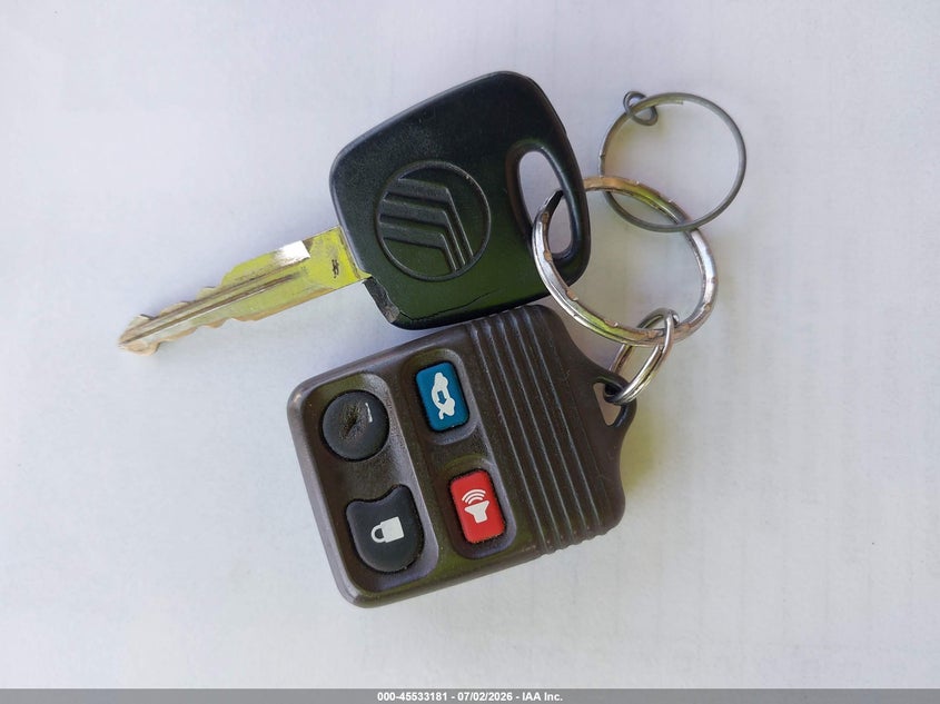 2001 Mercury Grand Marquis Ls VIN: 2MEFM75W11X611757 Lot: 45533181