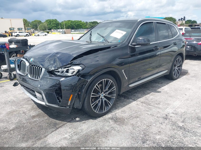 2024 BMW X3 auction photo 2