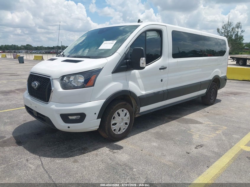 Vin: 1fbax2y87rka01920, lot: 46031512, ford transit-350 passenger van xl/xlt 20242