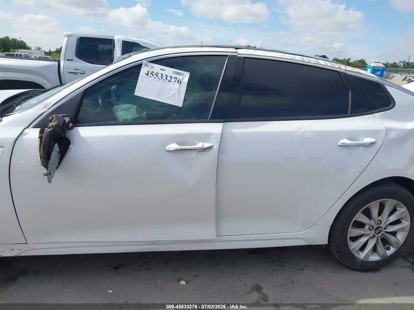 2017 KIA OPTIMA SEDAN 2.4L I-4 DI, DOHC, VVT, 185HP
