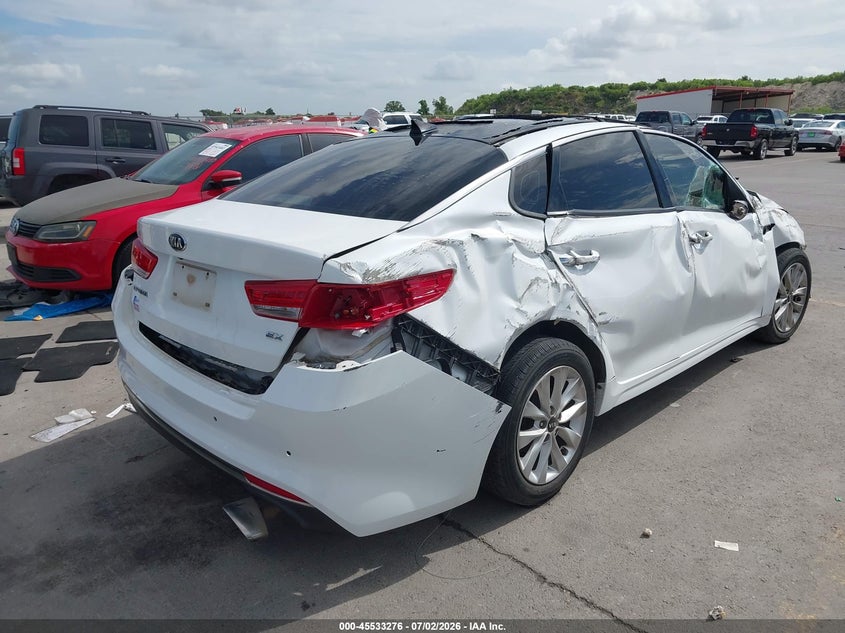 Vin: 5xxgu4l31hg130475, lot: 46031520, kia optima ex 20174