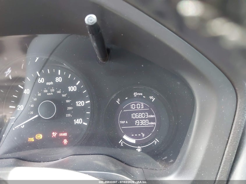 2016 HONDA HR-V auction photo 7