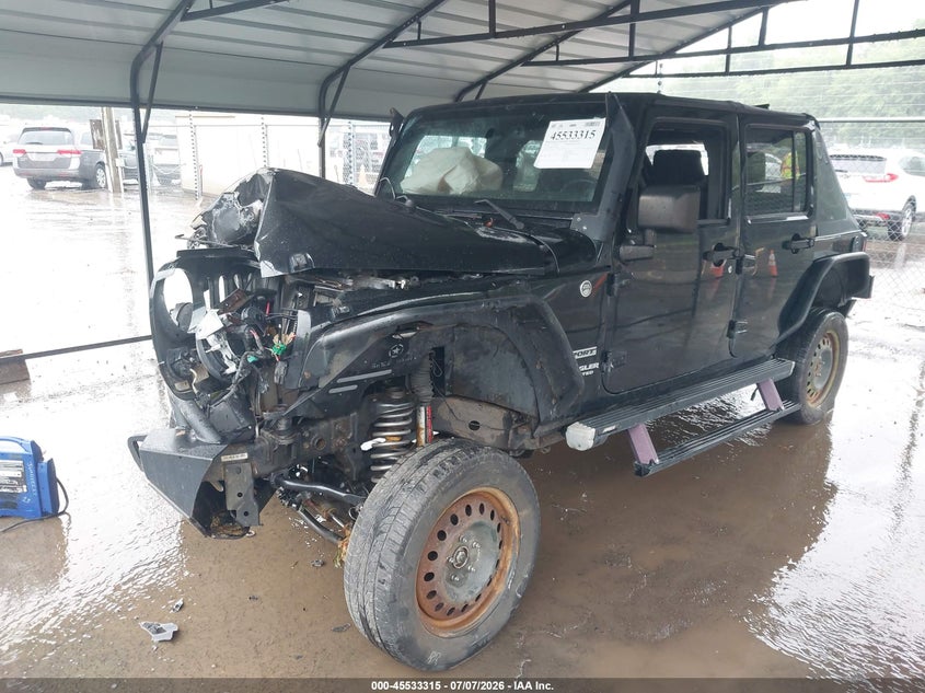 2010 Jeep Wrangler Unlimited Sport 1J4BA3H18AL161436 photo 1