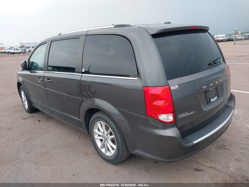 Vin: 2c4rdgcgxjr191091, lot: 46031560, dodge grand caravan sxt 20183