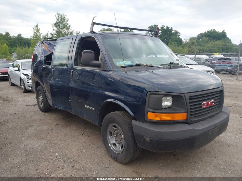 2006 GMC Savana Work Van, Крыша, IAAI, VIN 1GTGG25VX61166085