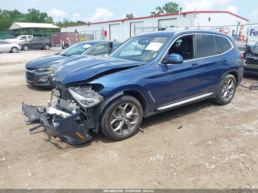 Vin: 5uxty5c09l9b63701, lot: 46031593, bmw x3 xdrive30i 20202