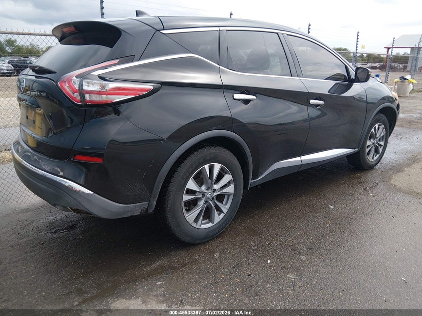 2017 NISSAN MURANO auction photo 4