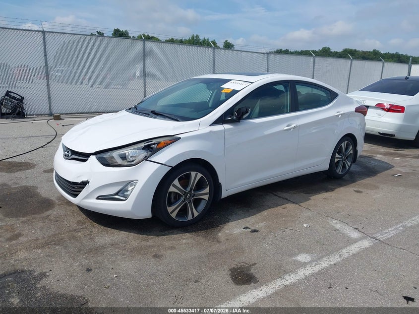 2015 HYUNDAI ELANTRA auction photo 2