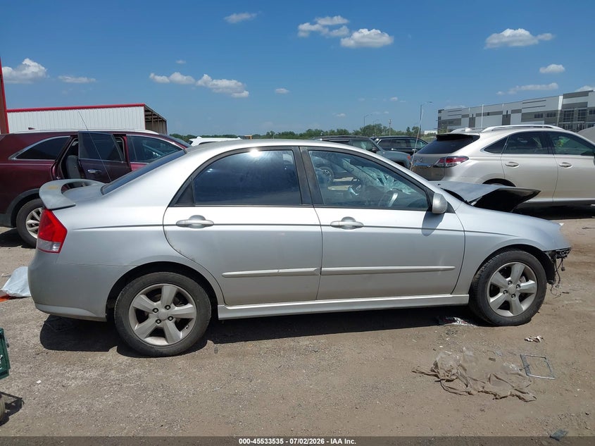 2009 Kia Spectra Sx VIN: KNAFE221795026010 Lot: 45533535