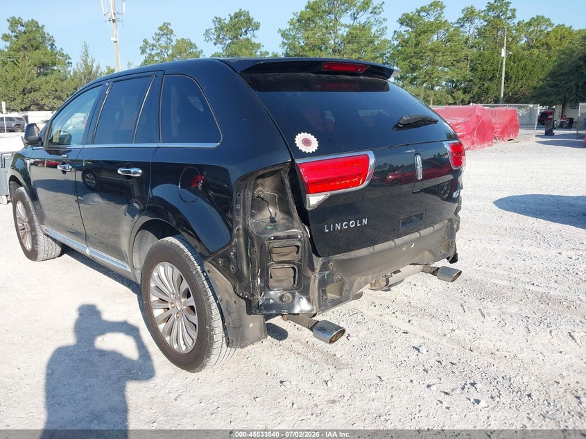 2011 Lincoln Mkx VIN: 2LMDJ6JK5BBJ02929 Lot: 45533540