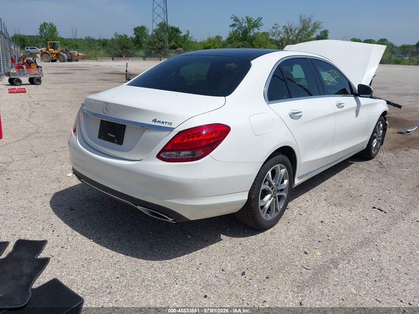 2018 MERCEDES-BENZ C 300 auction photo 4