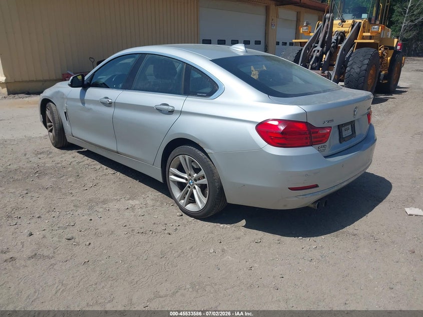 Vin: wba4a7c50fd414540, lot: 46031830, bmw 428 gran coupe xdrive 20153
