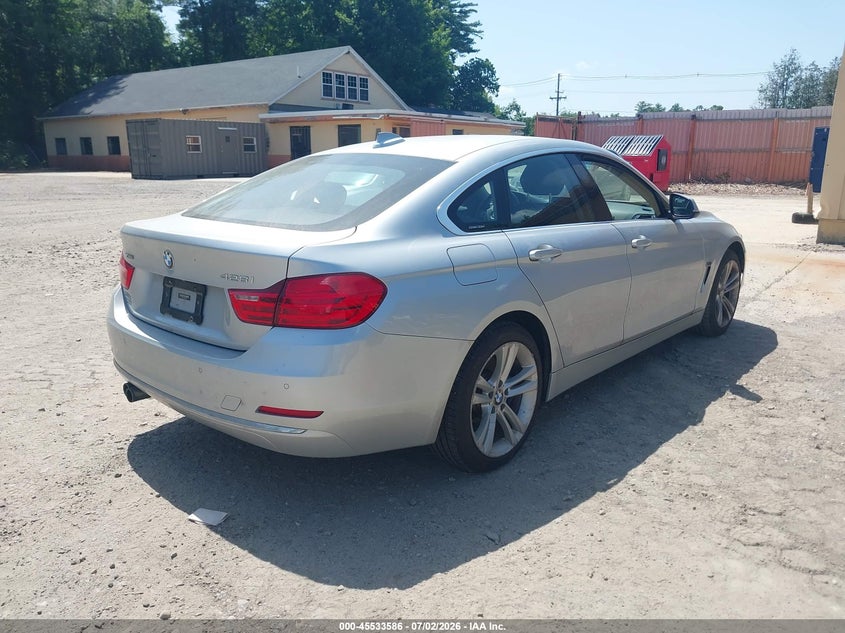 Vin: wba4a7c50fd414540, lot: 46031830, bmw 428 gran coupe xdrive 20154