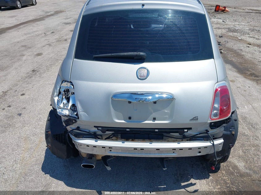 2013 Fiat 500 Pop VIN: 3C3CFFARXDT545812 Lot: 45533611