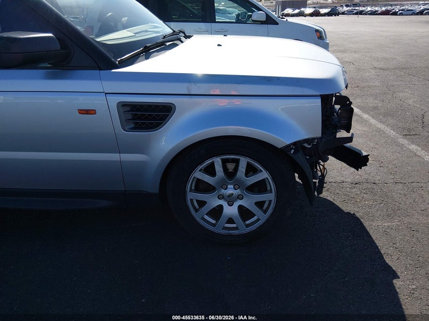 2008 Land Rover Range Rover Sport Hse VIN: SALSK25458A150873 Lot: 45533635