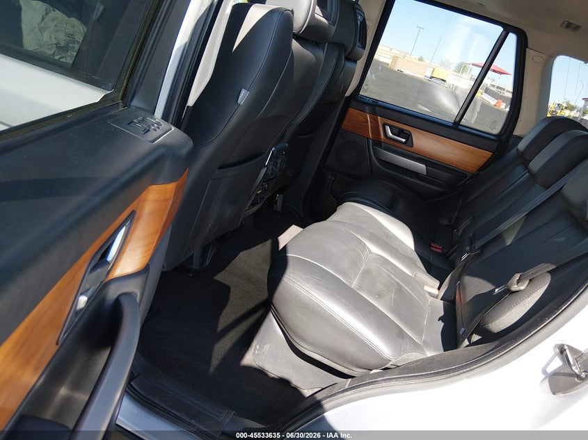 2008 Land Rover Range Rover Sport Hse VIN: SALSK25458A150873 Lot: 45533635