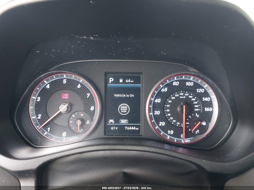 2020 HYUNDAI VELOSTER auction photo 7