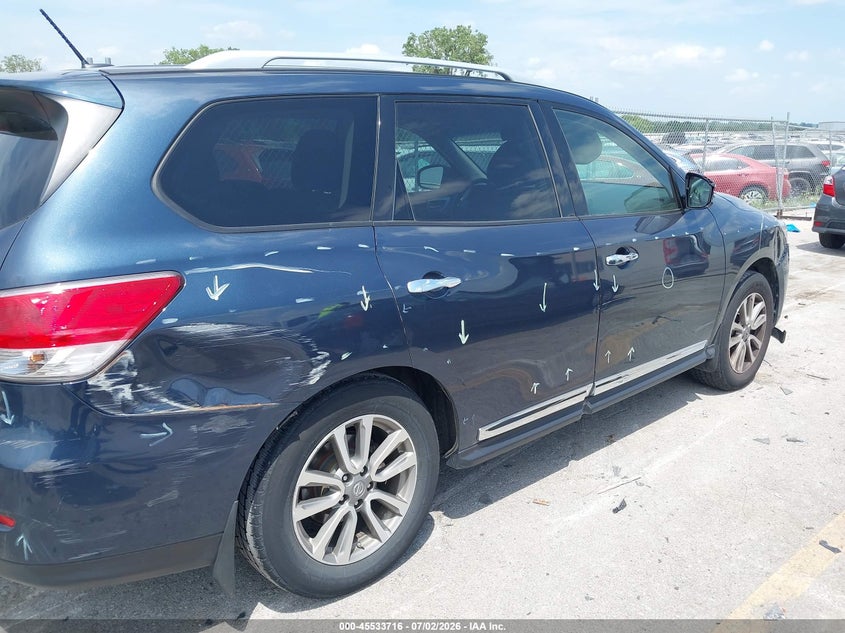 2015 NISSAN PATHFINDER SPORT UTILITY VEHICLE 3.5L V-6 DOHC, VVT, 260HP
