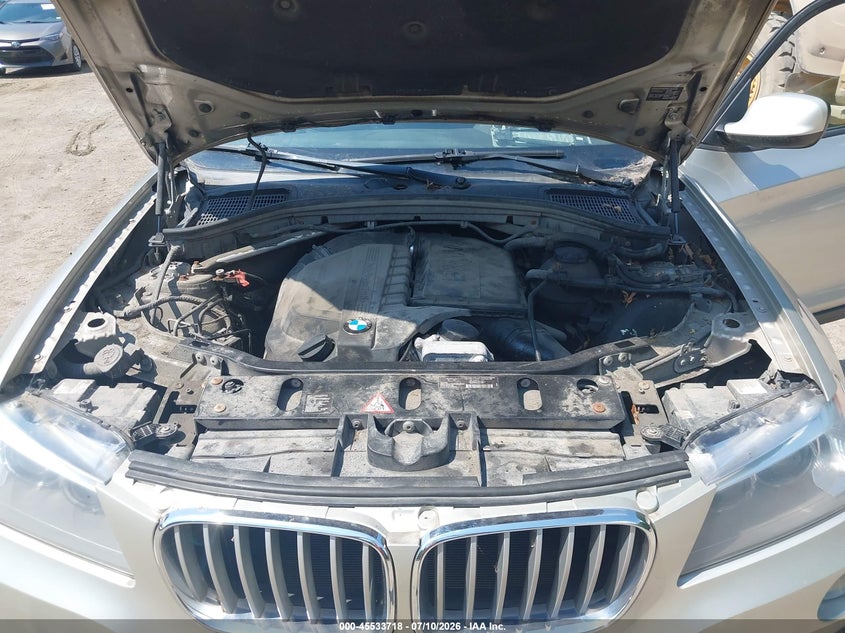 2013 BMW X3 xDrive35I VIN: 5UXWX7C50DL982461 Lot: 45533718