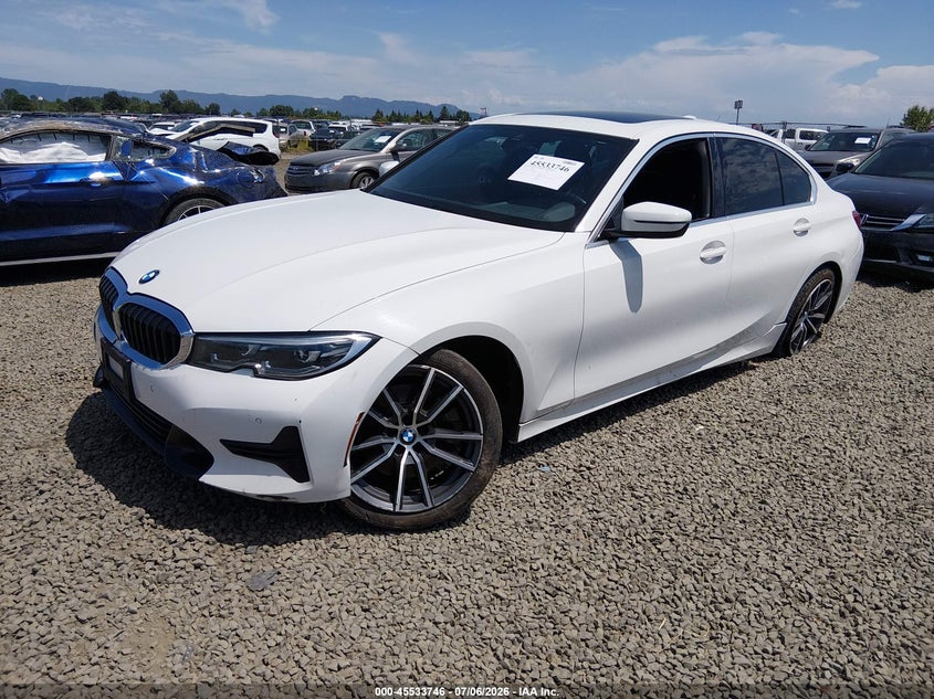Vin: wba5r7c57kaj84875, lot: 46031990, bmw 330i xdrive 20192
