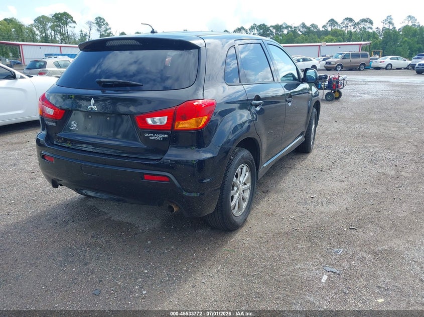 2012 MITSUBISHI OUTLANDER SPORT UTILITY VEHICLE 2.0L I-4 DOHC, VVT, 148HP