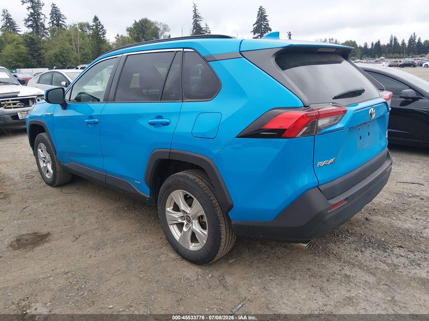 2021 TOYOTA RAV4 HYBRID auction photo 3