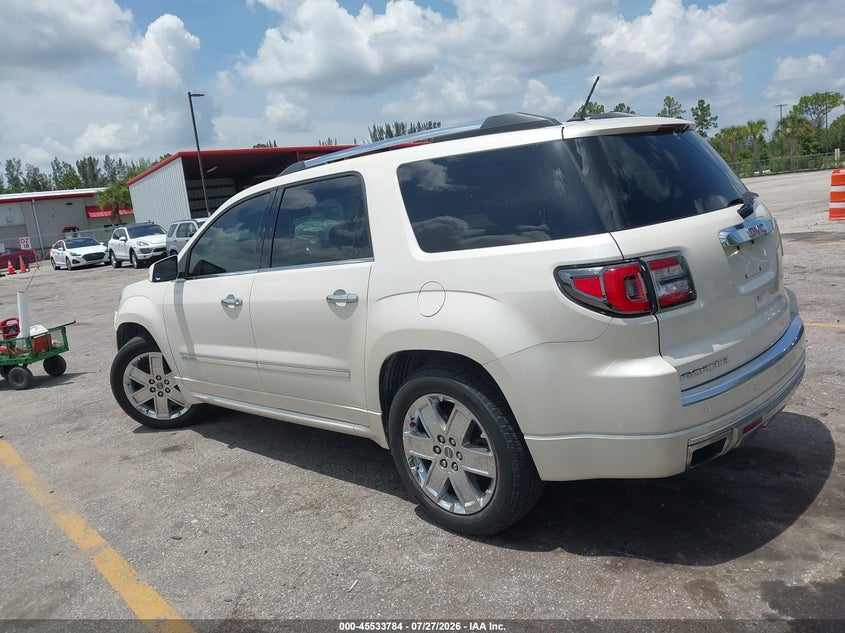 Vin: 1gkkrtkd5ej267110, lot: 46032028, gmc acadia denali 20143