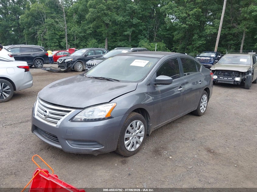 2015 Nissan Sentra Sv 3N1AB7AP8FL696270 photo 1