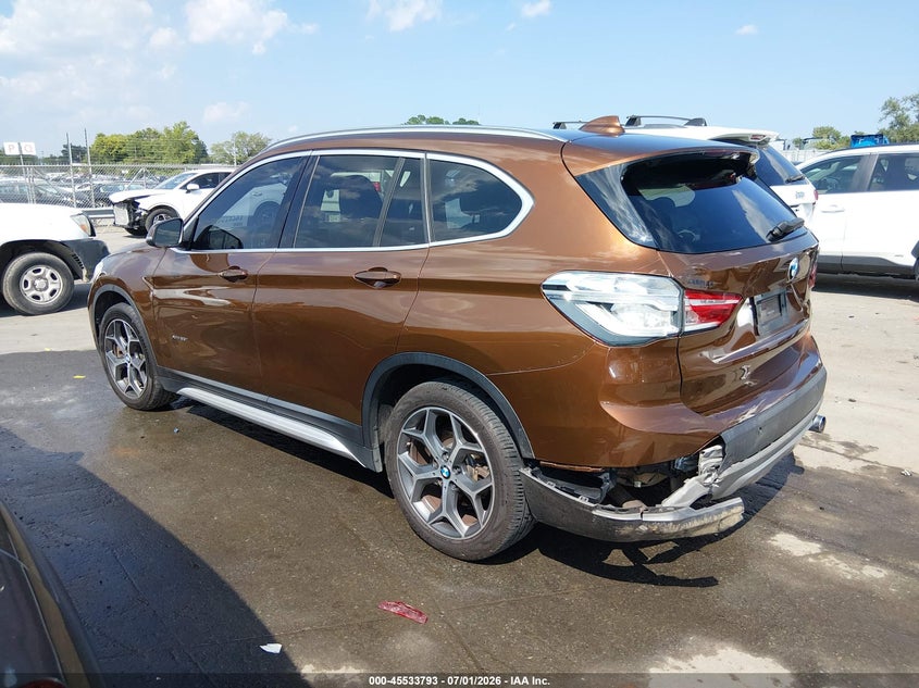 Vin: wbxht3c33h5f72606, lot: 46032037, bmw x1 xdrive28i 20173