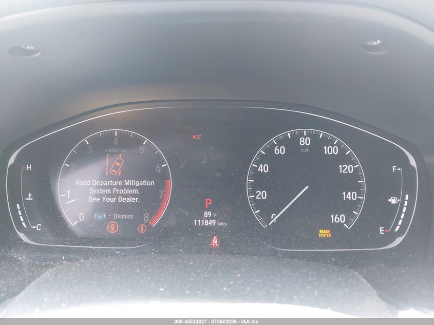 HONDA ACCORD 2018 VIN 1HGCV1F33JA203872