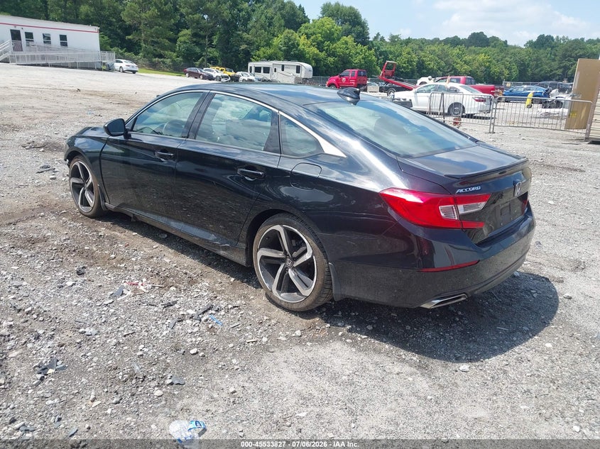 2018 HONDA ACCORD auction photo 3