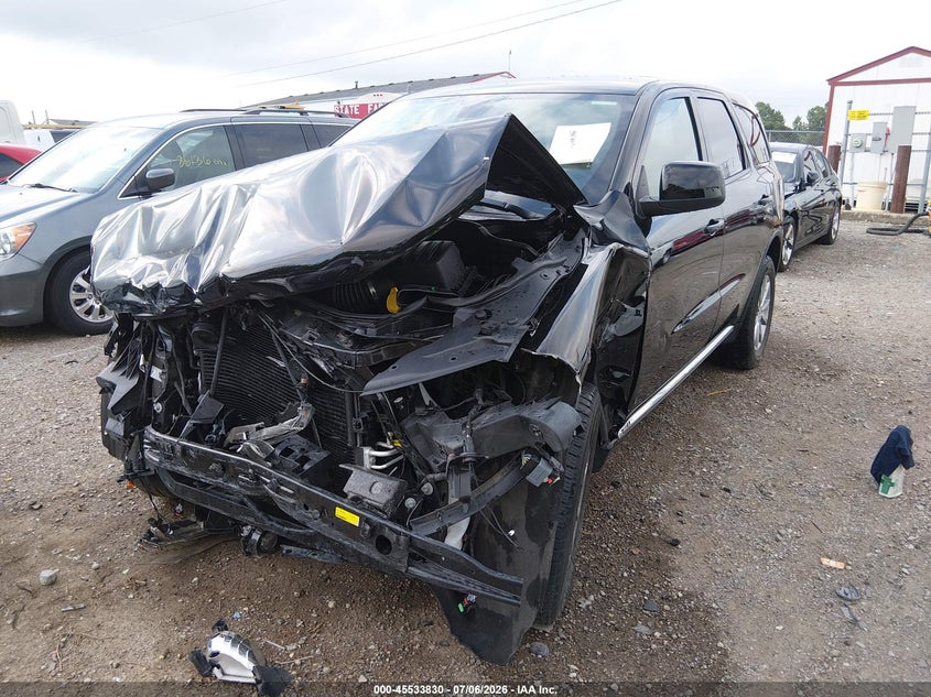Vin: 1c4rdjag6jc496628, lot: 46032074, dodge durango sxt awd 20182