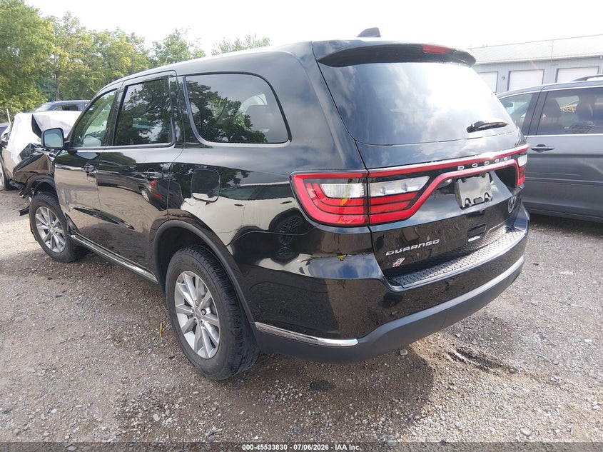 Vin: 1c4rdjag6jc496628, lot: 46032074, dodge durango sxt awd 20183