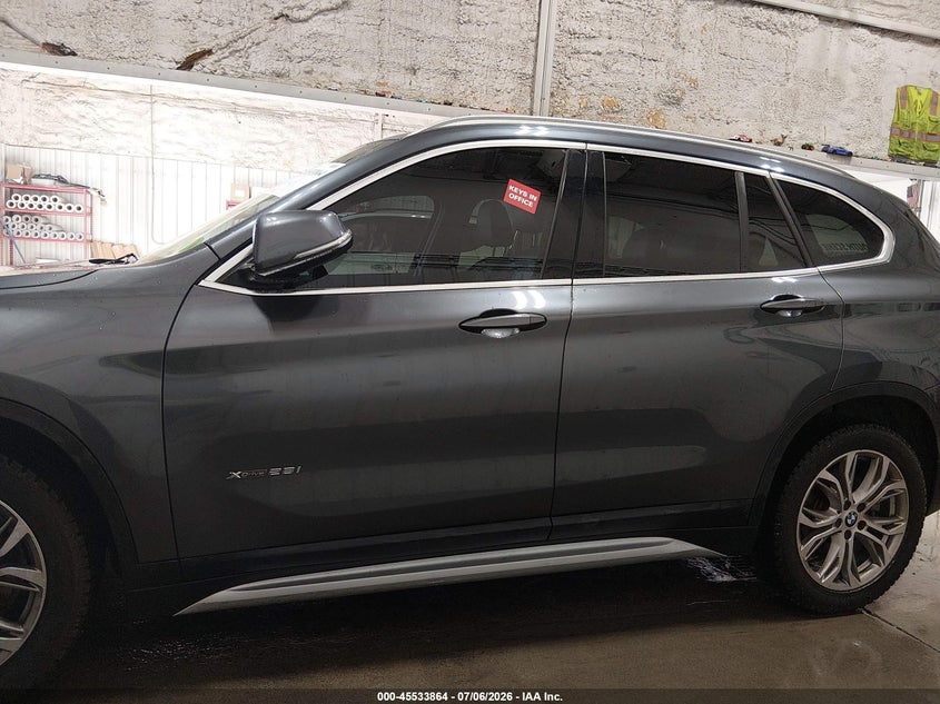 2017 BMW X1 SPORT UTILITY VEHICLE 2.0L I-4 DI, DOHC, VVT, TURBO, 228HP