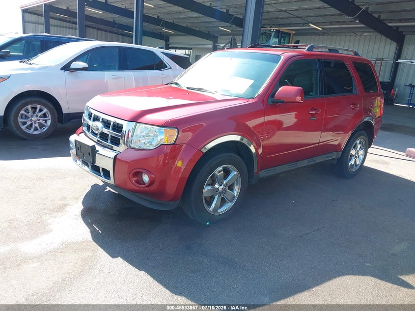 Vin: 1fmcu9egxckc63712, lot: 46032111, ford escape limited 20122