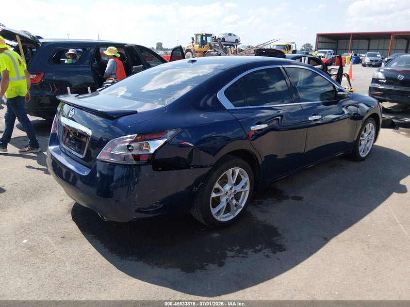 Vin: 1n4aa5ap9ec430776, lot: 46032122, nissan maxima 3.5 sv 20144