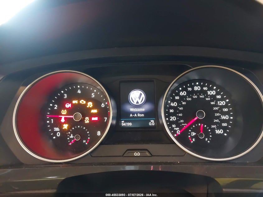 2019 VOLKSWAGEN TIGUAN auction photo 7