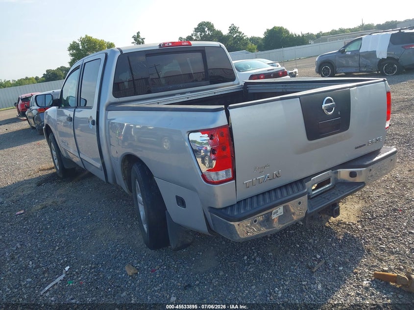 Vin: 1n6ba0ed6an311578, lot: 46032139, nissan titan se 20103