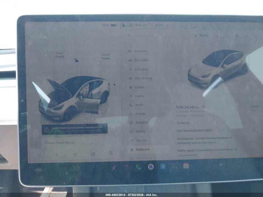 2024 TESLA MODEL Y SPORT UTILITY VEHICLE ELECTRIC