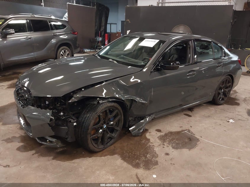 Vin: wba63ft07tfw08323, lot: 46032182, bmw m340i xdrive 20262