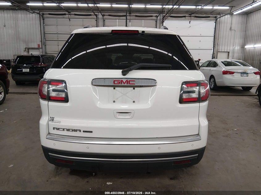 GMC ACADIA LIMITED 2017 VIN 1GKKRSKD1HJ295422