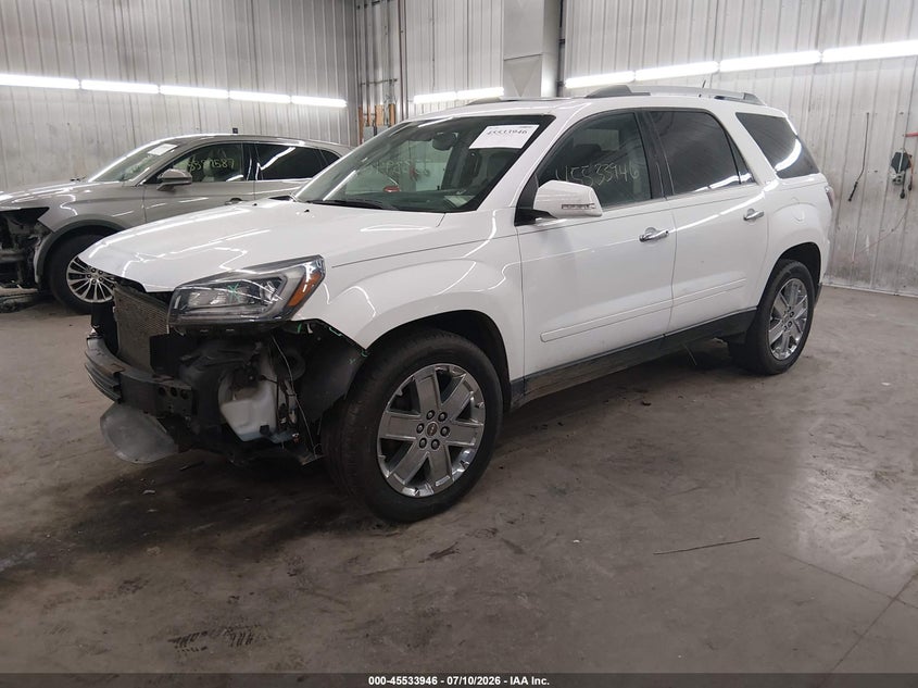 Vin: 1gkkrskd1hj295422, lot: 46032190, gmc acadia limited 20172