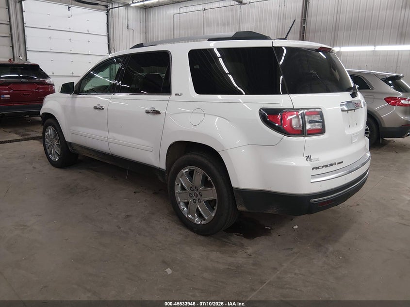 Vin: 1gkkrskd1hj295422, lot: 46032190, gmc acadia limited 20173