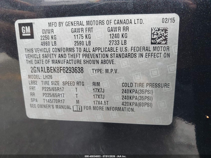 AtlanticExpress - Chevrolet Equinox