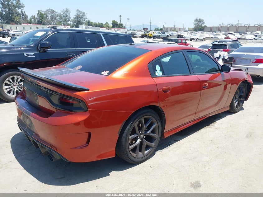 2021 DODGE CHARGER SEDAN 3.6L V-6 DOHC, VVT, 292HP